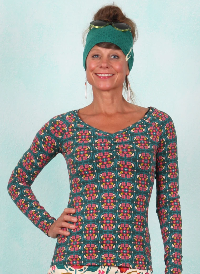 Shirt, Savoir-Vivre, cowgirl-flower