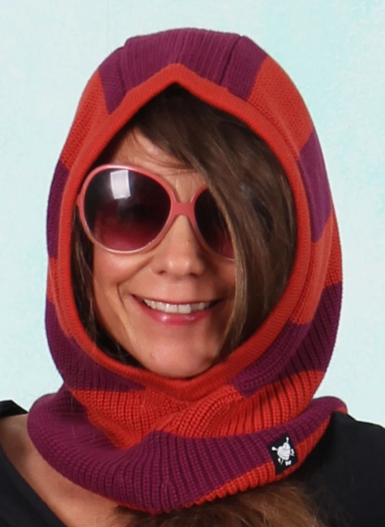 Mütze, Balaclava Loulou Clava, tabby-cat-stripe