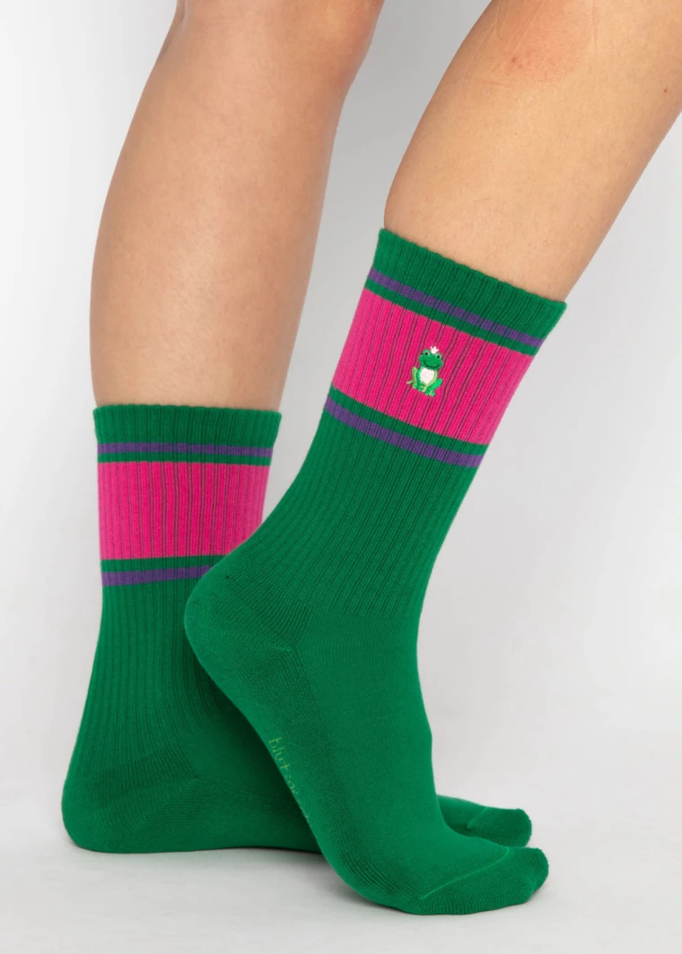 Socken, Sensational Steps, kiss-me-mr-frog-socks