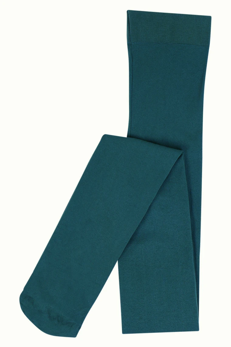 Strumpfhose, 00679-461, blue-petrol
