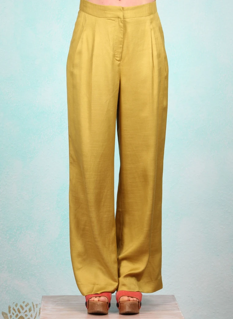 Hose, 09542-834, green-yellow