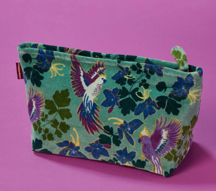 Samt-Kulturtasche, AI-102, light-green