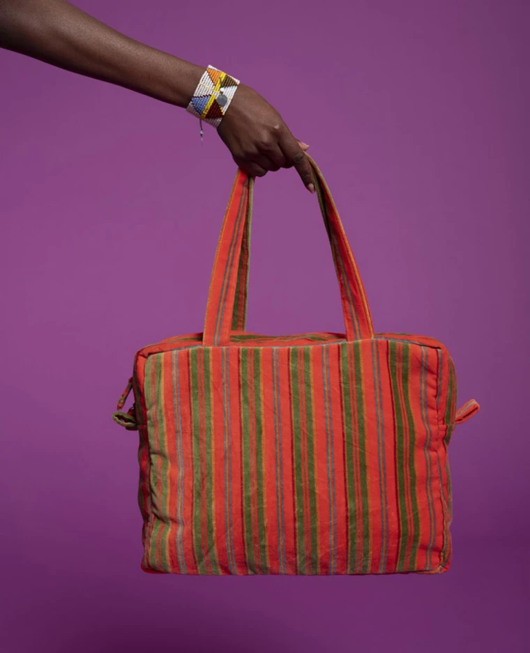 Samt-Tasche, BAI-010, orange