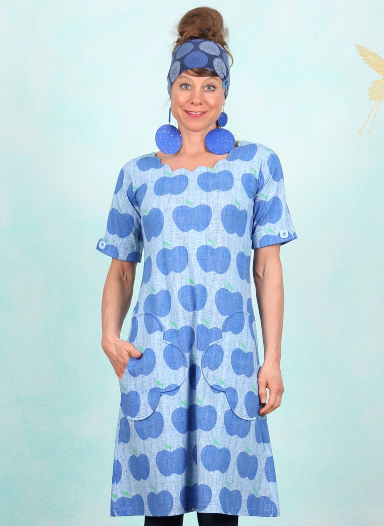 Kleid, DRE-01714, blue