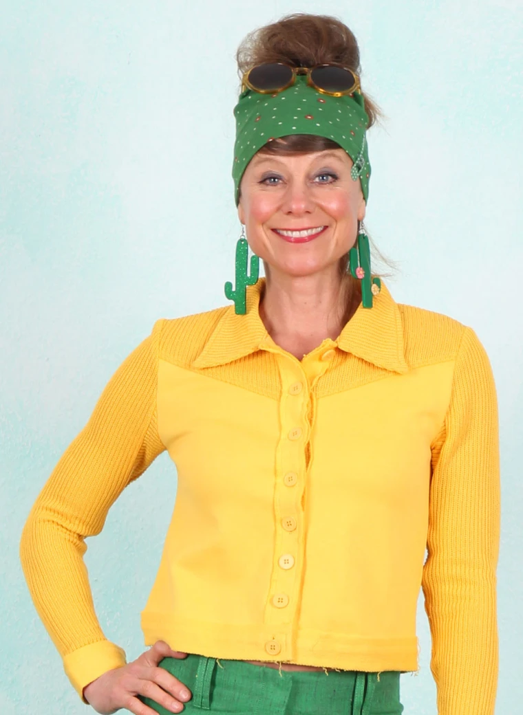 Jacke, FA002-R2F-C44, yellow