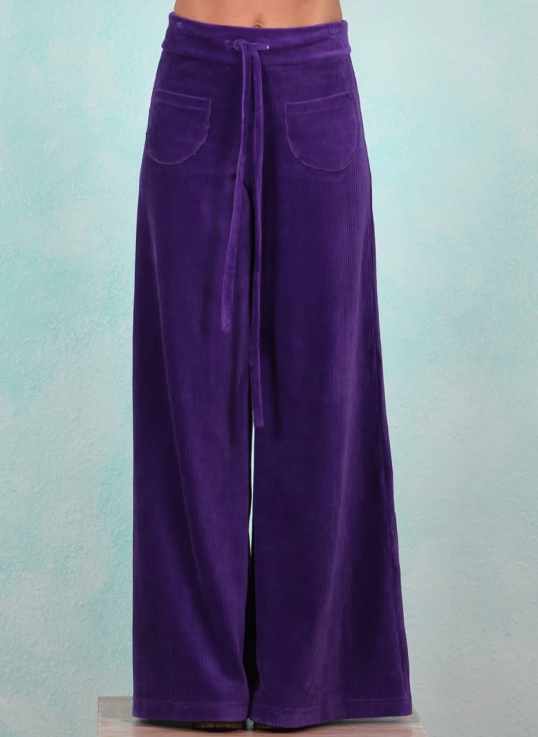 Cord-Hose, HG015-RNK-D01, purple