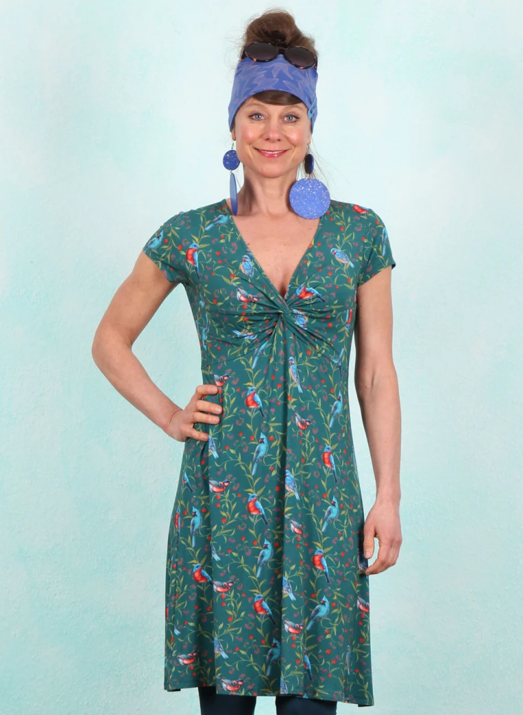 Kleid, HY033-TPFA3-C10, petrol
