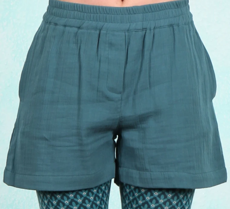Shorts, LASU26280, petrol