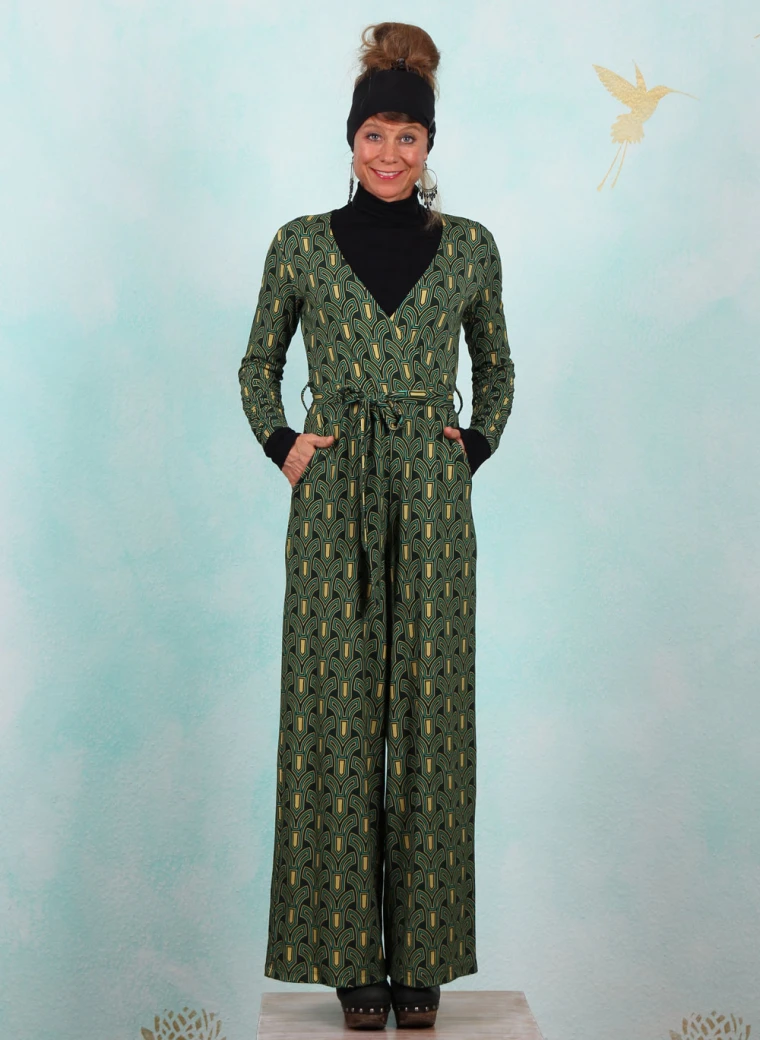 Jumpsuit, LAWI24103, black-green