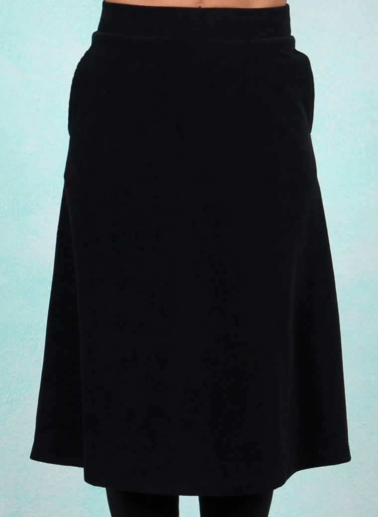 Rib-Velour-Rock, LAWI25166, black