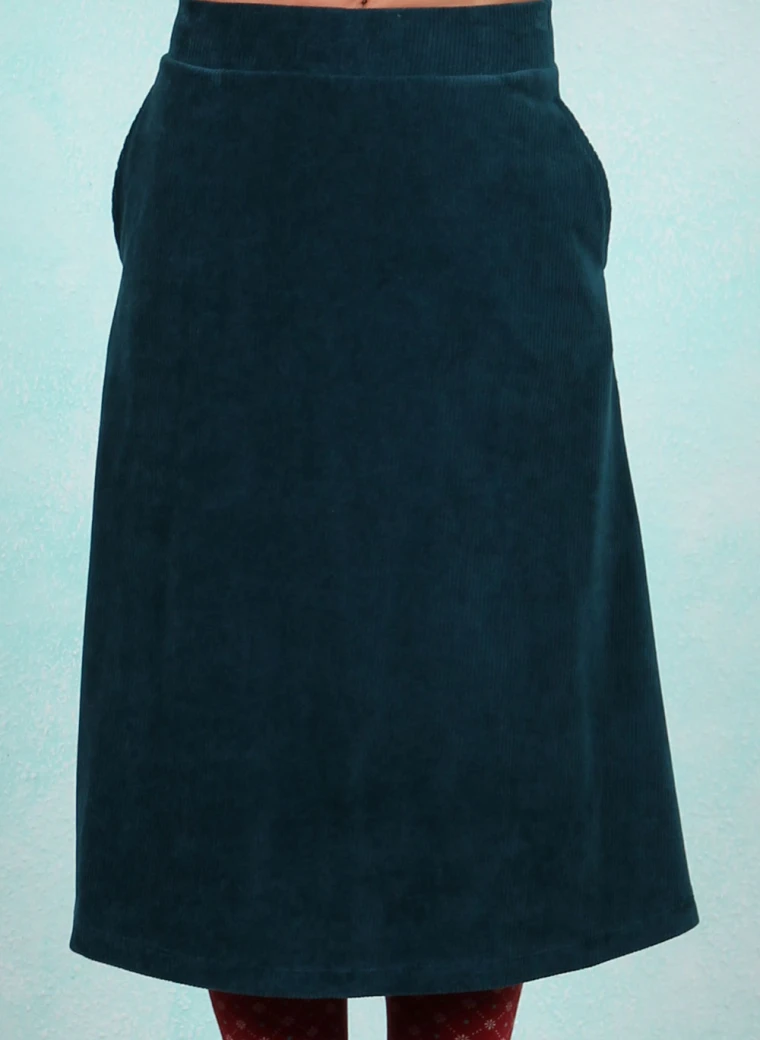 Rib-Velour-Rock, LAWI25166, petrol