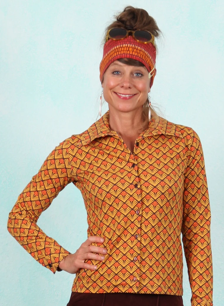 Bluse, LAWI25392, yellow-multi