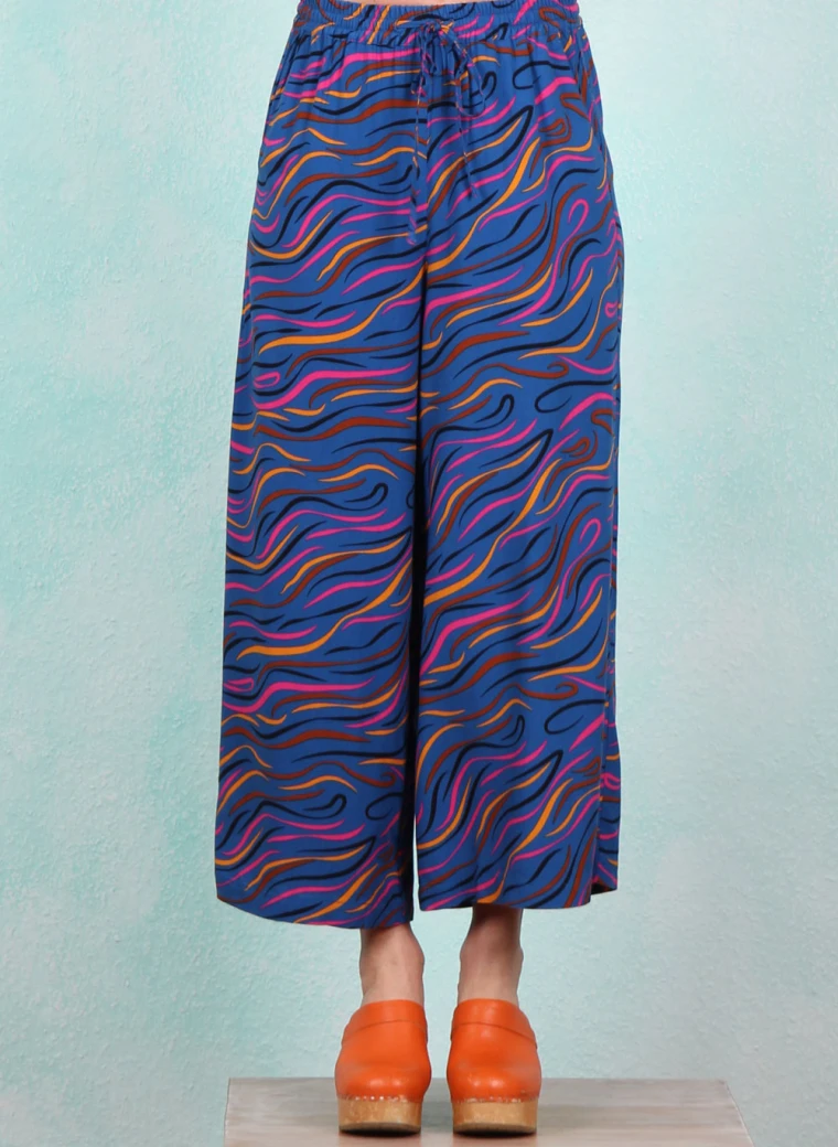 Hose, TR0116, blue-multi