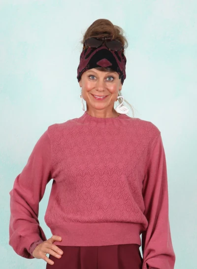 Pullover, Feeling Fancy, dusty-bloom-melange-pink