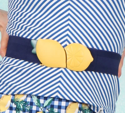 Gürtel, Limonello Love, blue-belt