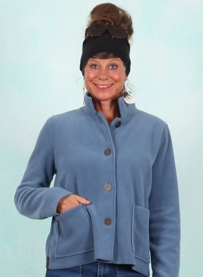 Fleece-Jacke, 7164-794, blue