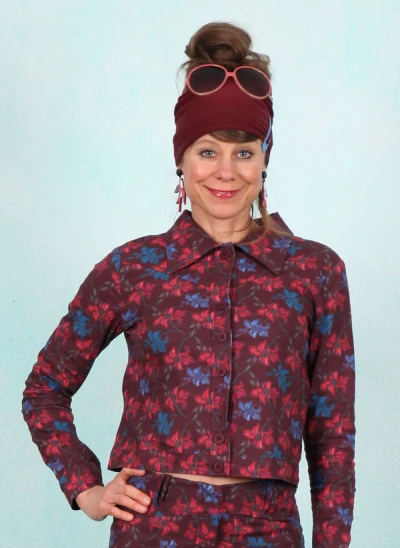 Hemd, FA002-LNSPC1-C05, red-brown