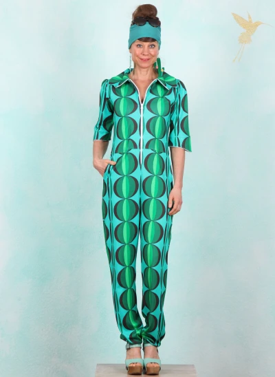 Jumpsuit, JUMP-801, green