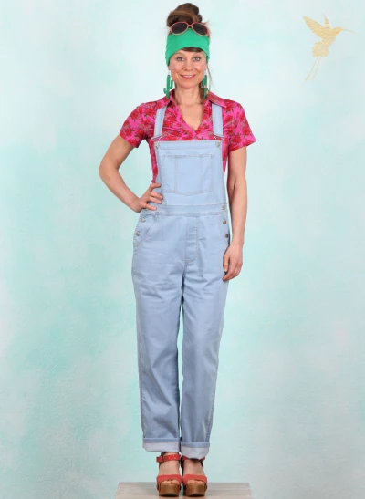 Latzhose, LASU26460, light-blue-denim