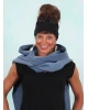 Fleece-Schal, 4127-794, blue