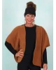 Fleece-Cardigan, 7174-706, rust