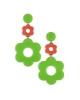 Ohrringe, ACC-ER-343, green