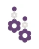 Ohrringe, ACC-ER-344, purple
