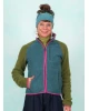 Fleece-Jacke, AW26300, petrol-green