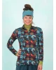 Bluse, AW26352, dark-blue-multi