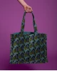 Samt-Tragetasche, BTV-003, blue
