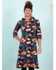 Kleid, DRE-01627, black-multi