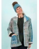 Jacke, HANNE-254, green-turquoise-petrol