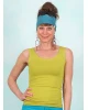 Top, HU055-BVS-W13, yellow-green