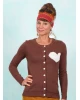 Cardigan, KNI-CAR-15, brown
