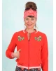 Frottee-Jacke, LASU26341, red