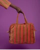 Samt-Reisetasche, P-032, orange